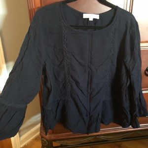 Loft navy top